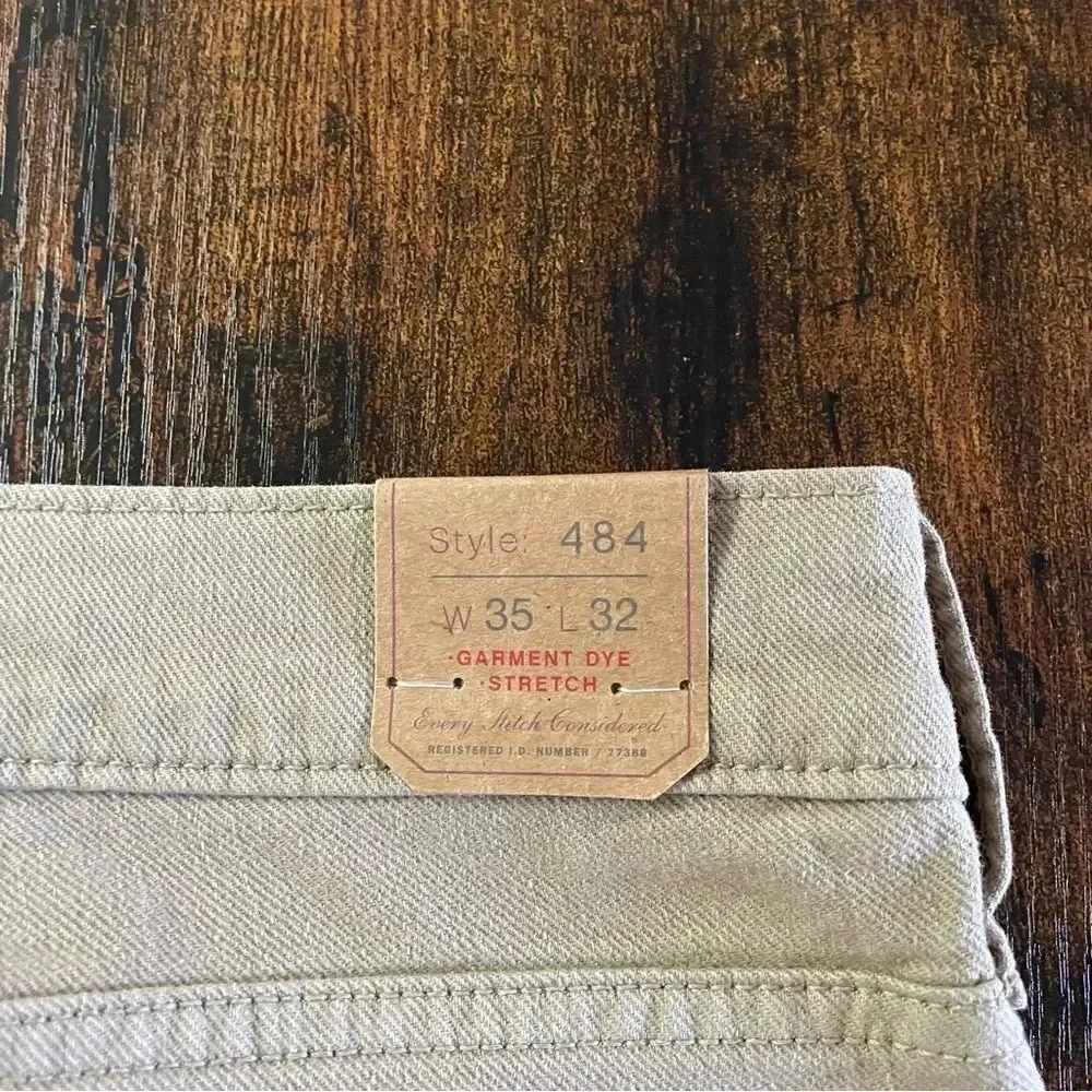 J.Crew Straight-fit garment-dyed five-pocket pant